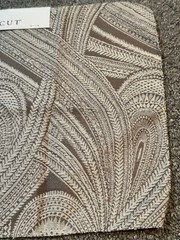 Fabricut Fabric Sample Remnant 11” Bowsprit Driftwood Neutral Crafts