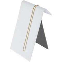 Plymor White Faux Leather Medium 4.75″ x 5″ x 7.375″,