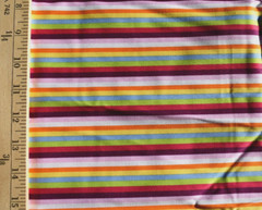 MULTI STRIPES SHIRTING COTTON BLEND FABRIC 67X44 INCHES 1.8 YARDS