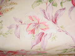 18-1/8Y Kravet Fixture Sand Mint Blush Flowering Branch Print Upholstery Fabric