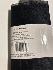 3 Yards Black Tulle 108”x 54” New