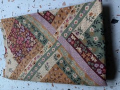 Retro Cotton Patchwork Fabric 1 Yard Quilting Craft – Floral Stripes
