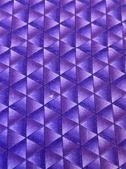 Geometric Purple Triangles 2.1 yards. ***READ