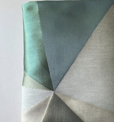 Donghia Jester Green Designer Fabric Remnant 24″x24″