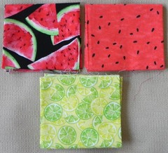 25 Fat Quarters, Assorted Patterns in Bright Colors, 18″x21″ Cotton Fabric