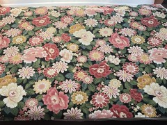 Fabric Oriental Pink Flower 43”x 36”By Red Rooster Fabric 970