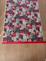 Quilting Cotton Fabric Scraps Lot 4.4 lb + Large Cuts Mixed Prints Solids