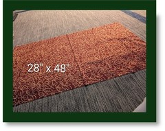 Reversible Leaf-Pattern Fabric | 28″ x 48″ | Fall for Both Sides