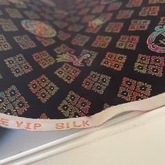 SILK BLACK, Multicolor FABRIC 10 Yards x 23 Inches Wide or 360 Inches x 23 Wide