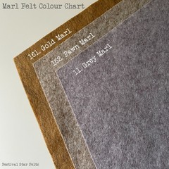 Wool Mix and Like Soft Feel Washable Felt | 70+ Colours | 30cmx22cm “A4” Size