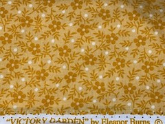 By 1/2 Yd “Victory Garden” Tiny Daisies & Dots Eleanor Burns for Benartex Fabric