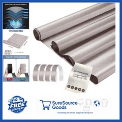 196″ x 43″ Faraday Fabric for DIY Signal Protection and Data Theft Prevention