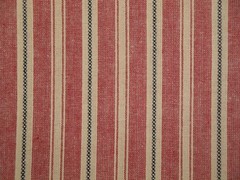 Americana Vintage Collection Red Stripe Homespun Quilt Apparrel Sewing Fabric
