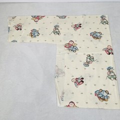 Vintage “That’s Our Baby” 624 Quilted Bib Panels Doll Bears & Mouse Plus Fabric
