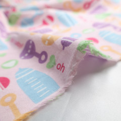 100% Cotton Flannel Fabric / 7 Type Cartoon Printed For Baby – By the Yard