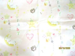 Sweet Dreams from Red Rooster pale pink with sleeping baby animals