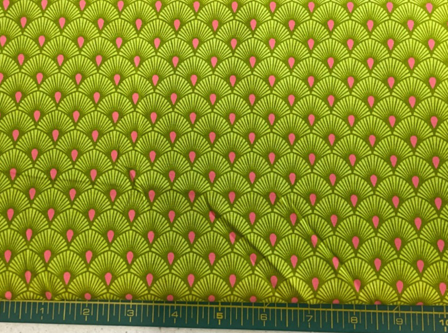 FREE SPIRIT – PINKERVILLE #PWTP131-SERENITY-FROLIC BY TULA PINK- 1 3/8 YARDS