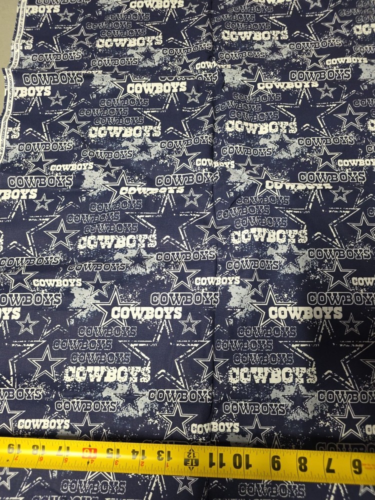 NFL Dallas Cowboys Distressed 100% Cotton 1.7 Yards 64″x44″ 👀