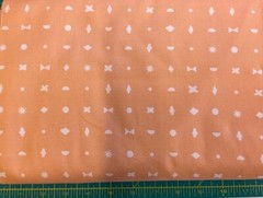 FIGO FABRICS-DIY #90201-56 – STAMPS-PEACH BY AMY VAN LUIJK– BY THE YARD