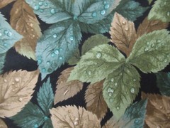 RJR Fabrics “FALL FOLIAGE” GREEN MULTI Floral Quilt COTTON FABRIC SZ32″X44″