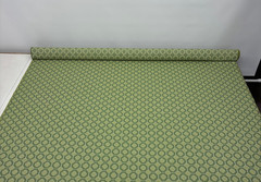 BALLARD DESIGNS LETHA GREEN InsideOut GEOMETRIC PERFORMANCE FABRIC BY YARD 57″W
