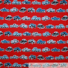BonEful Fabric FQ Cotton Quilt Flannel Black White B&W Check Gingham Stripe Boy