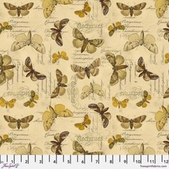Free Spirit Tim Holtz Palette Yellow Collection PWTH244 YELLOW Specimen Cotton