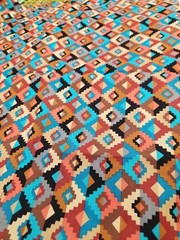 3 Yards Southwestern Aztec Desert Geometric Native Amer Cranston 100% Cotton