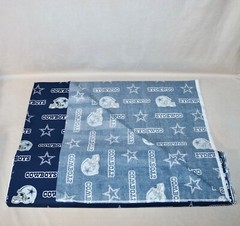 Dallas Cowboys ~ Large Logo Pattern NFL Cotton Fabric 1/4 Yard 9” X 56” New