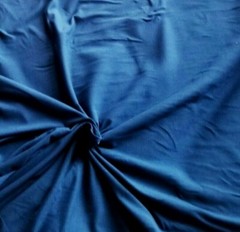 Deep Rich Blue Double-Brushed Knit -Soft, Comfy, Delightful!