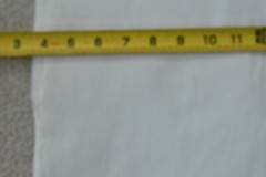 By 1/2 Yd, 34″ Wide, Vintage 1940’s-60’s, Textured Off-White Cotton, V254