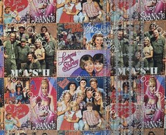 Custom 100% Cotton Woven Fabric 70s Tv Shows Mash By The 1/4 Yard 9×56