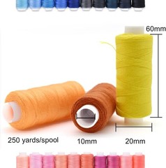 Sewing Threads Kits, All Purpose 60 Color Spools Polyester Thread 60