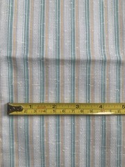 2.25 Yards Linen ? Fabric Cotton 39” X 86” Quilt Crafts Quilting Stripes Green