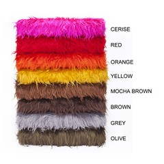 Neotrims Faux Fur Fabric,Furry Sheep Wool,Photography,Fat Squares,15 Colours
