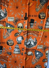 SEANCE OUIJA DESIGN DELEON ALEXANDER HENRY 100% COTTON FABRIC 23X43 INCHES