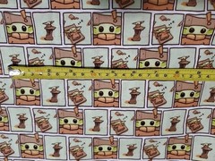 4.3 Yds Disney Star Wars Mandalorian Fabric Bundle Camelot Grogu Chibi Rare