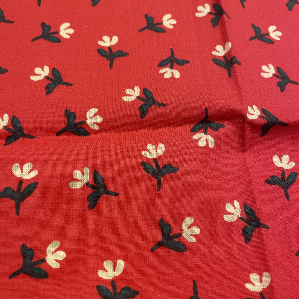 Floral Cotton Fabric Fat Quarter 18”x21” New
