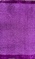 Stephanie ORCHID Overlap Sequins on MAGENTA Stretch Velvet Fabric by the Yard f