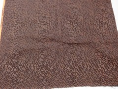 1 Yard 22″ X 44″ Autumn Accents Jo-Ann’s Exclusive Fabric Black With Orange Dots