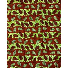African Print Fabric/ Ankara – Green, Brown ‘Field Theory’, 1 YARD