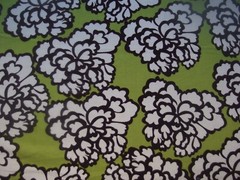 Fabric White Flower Fabric 43″ x 54″ By brother sister design studio fabric 187