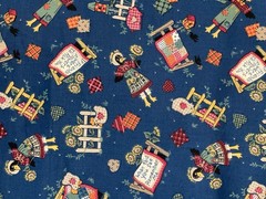 By 1/2 Yd VNTG Crows Sunflowers If Friends Were Flowers 1994 Fabric Traditions