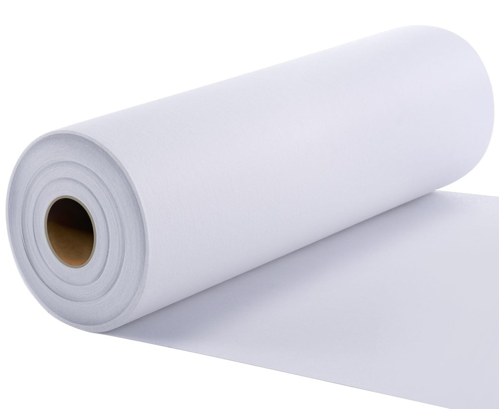 New Upgraded Heavy Weight White Iron-On Non-Woven Fusible Interfacing white