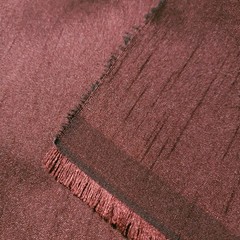 Maroon Merlot Dupioni Faux Silk Fabric 58″ By The Yard Two Tone Burgundy Black