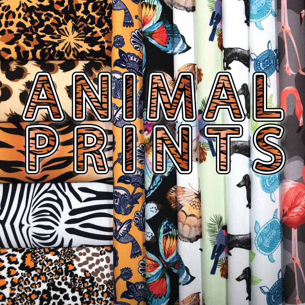 Animal Print Home Decor Fabric Polyester 62″ W Sold by the Yard
