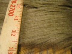Bianna Creations Faux Fur Fabric Ultra Soft Deluxe Plush Shaggy 36″ x 32″ NEW