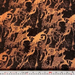 Heavy Metal by Ro Gregg for Northcott Copper Metallic Cotton by the HALF YARD
