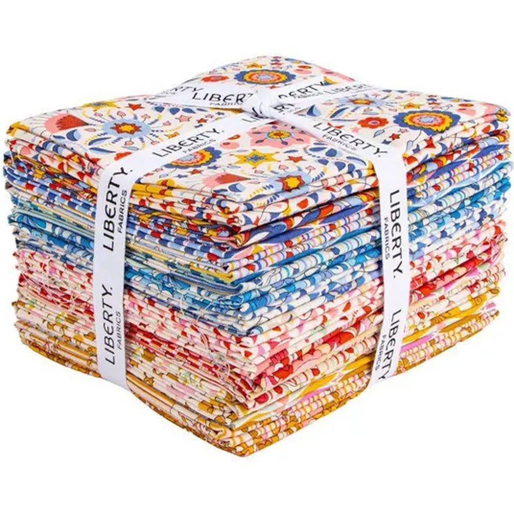 Summer Fair 20 Fat Quarter Bundle by Liberty Fabrics for Riley Blake