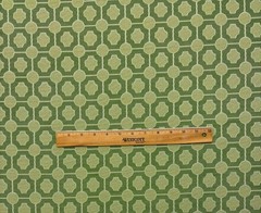 BALLARD DESIGNS LETHA GREEN InsideOut GEOMETRIC PERFORMANCE FABRIC BY YARD 57″W